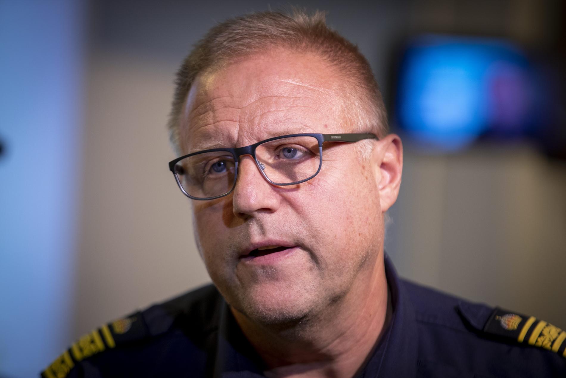 Polisområdeschef Stefan Sintéus i Malmö. Arkivbild.