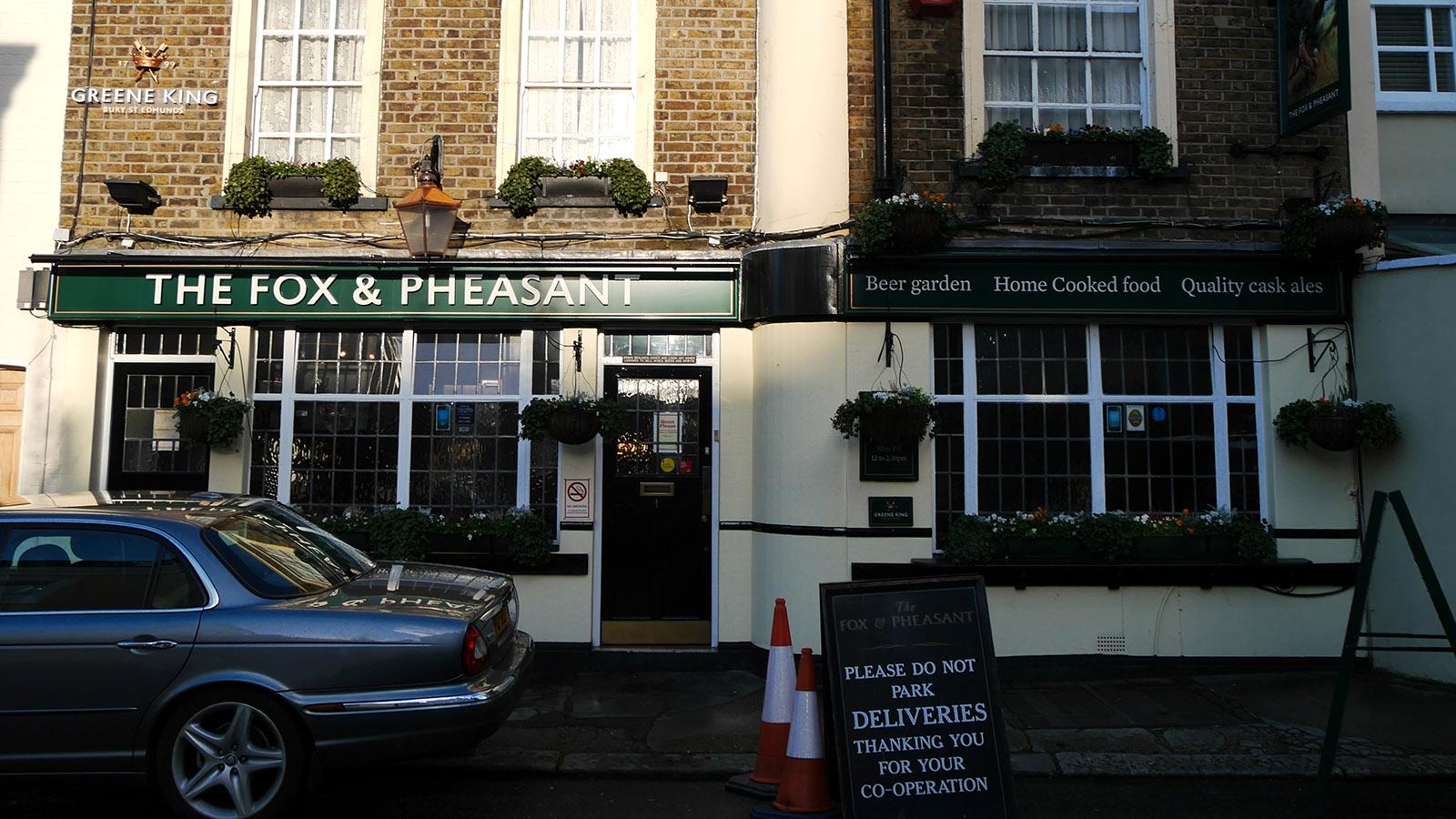 Puben The Fox & Pheasant i Londonstadsdelen Chelsea.