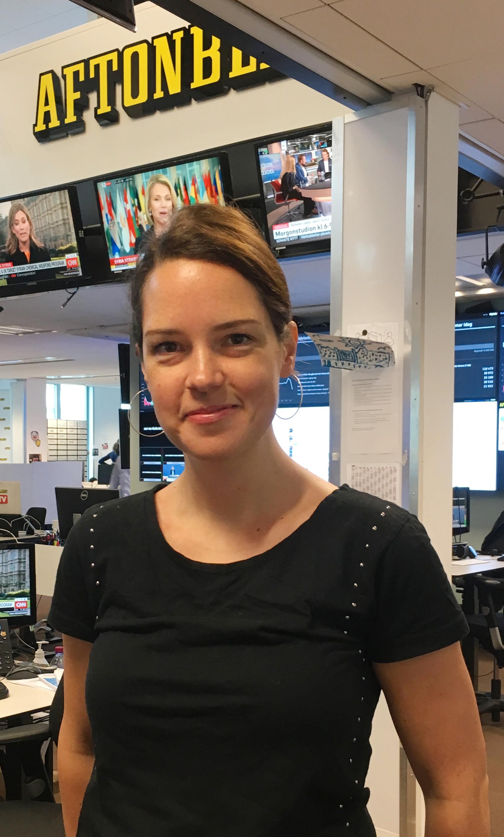Helena Mastberg, chef för Svenska Hjältar. 