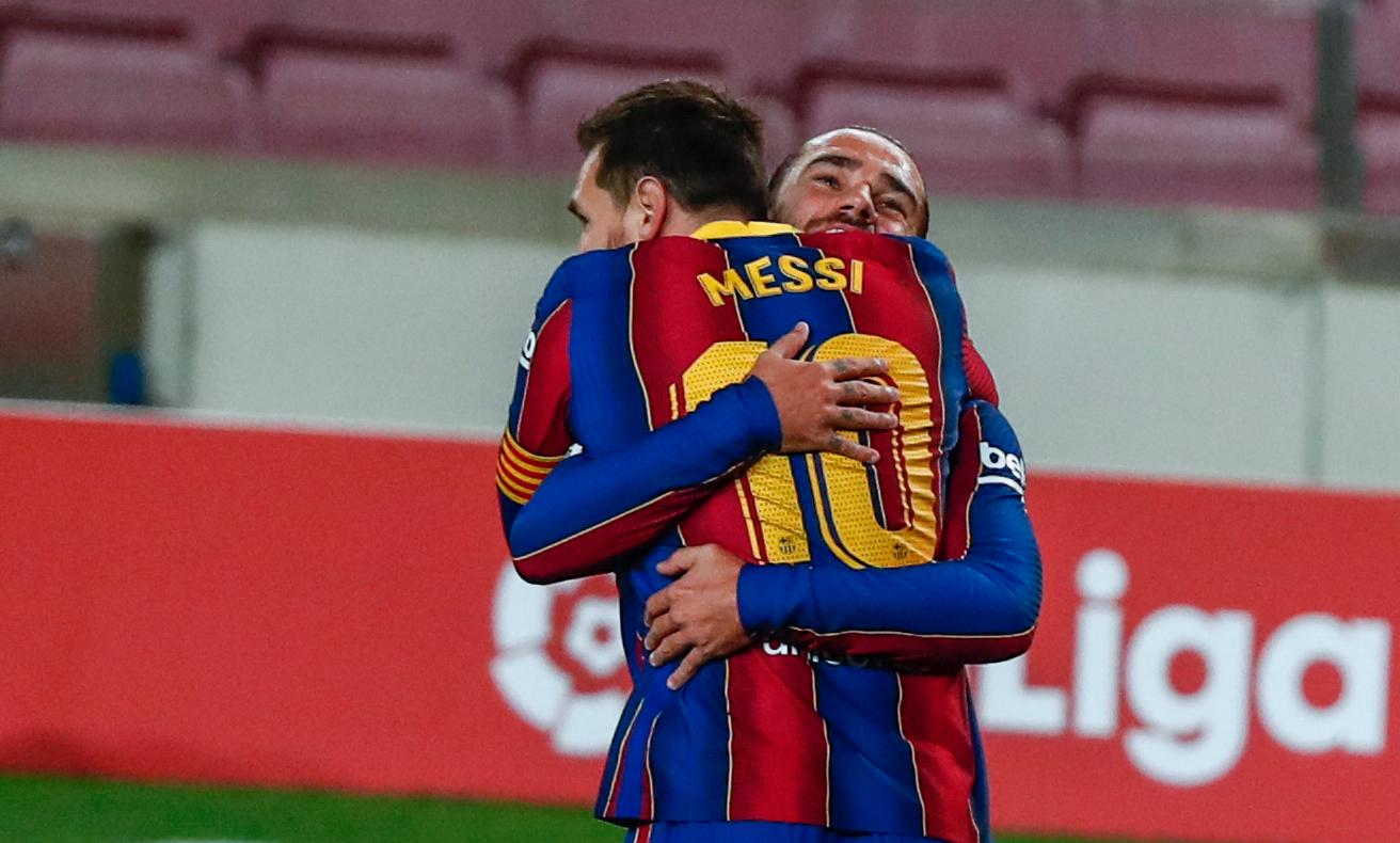Lionel Messi firade sitt jubileum med ett drömmål. 