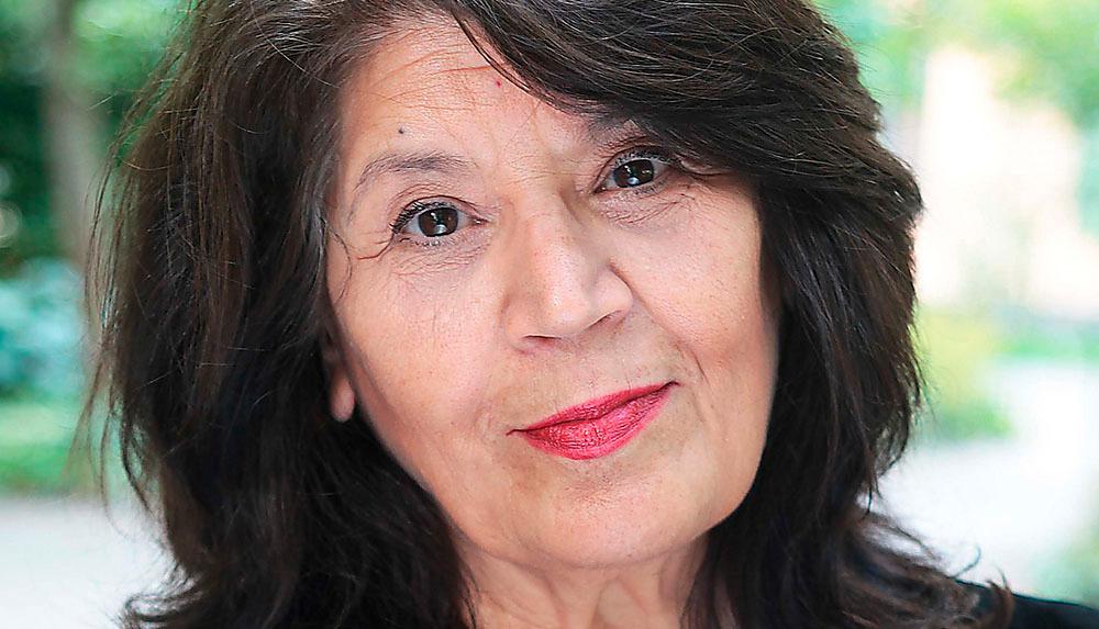 Jila Mossaed, född i Teheran 1948.