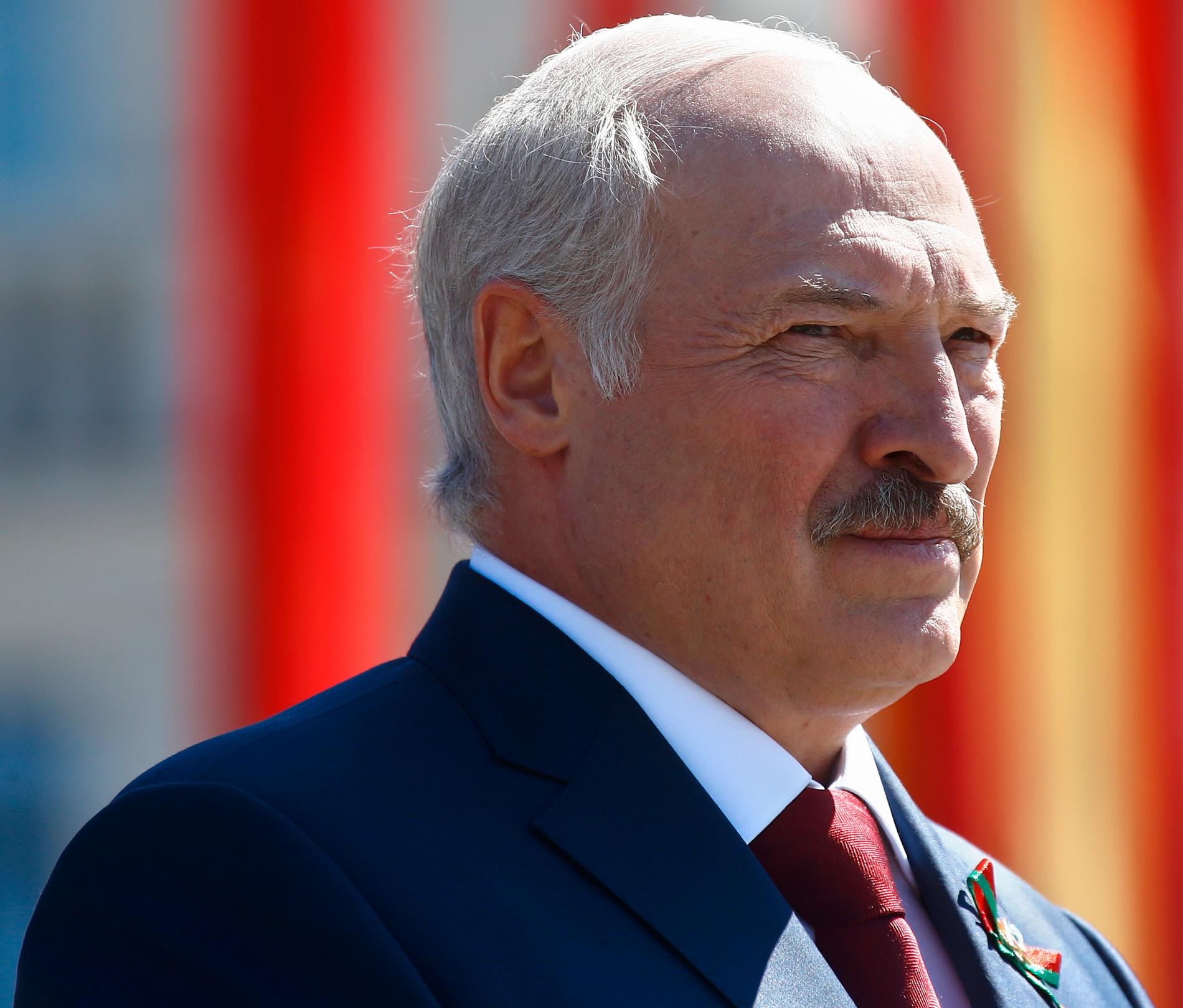 Vitrysslands ledare Aleksandr Lukasjenko. Arkivbild.