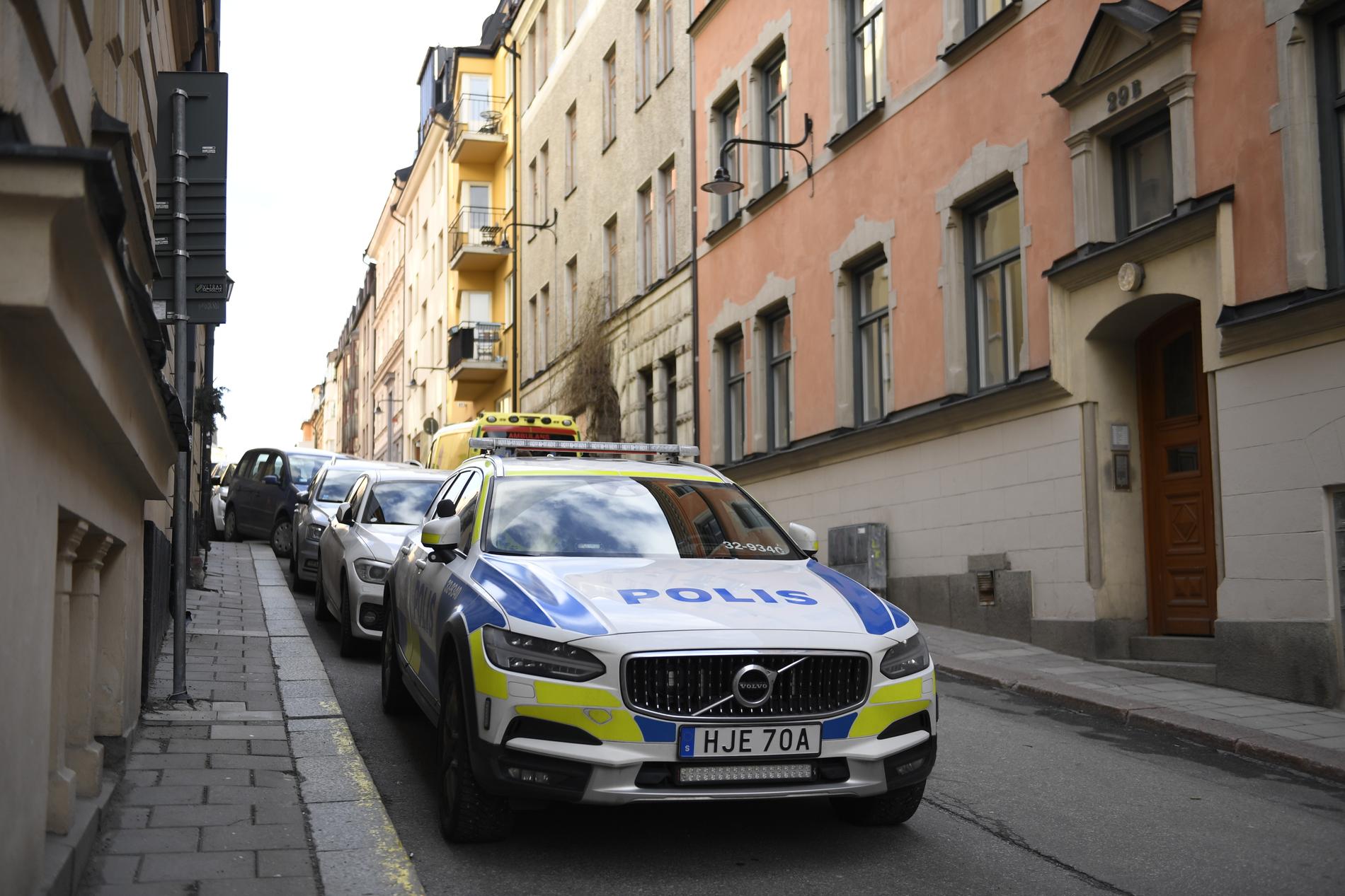 En 38-årig man misstänks ha hållit en man och en kvinna fångna under flera timmar på Södermalm i Stockholm. Arkivbild.