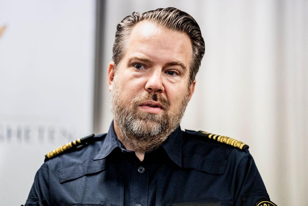 Johan Olsson, chef för polisens nationella operativa avdelning.