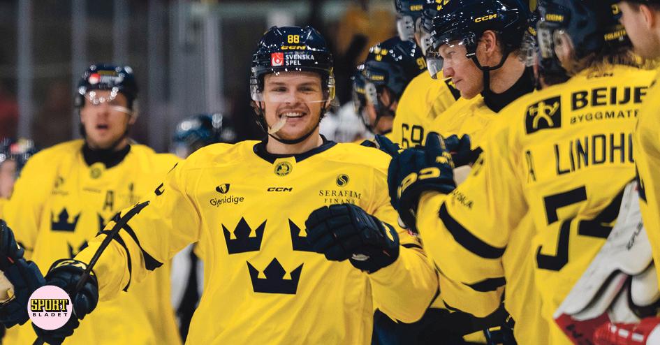 Sweden Wins Second Straight in Swiss Hockey Games, Advances to Final Against Czech Republic