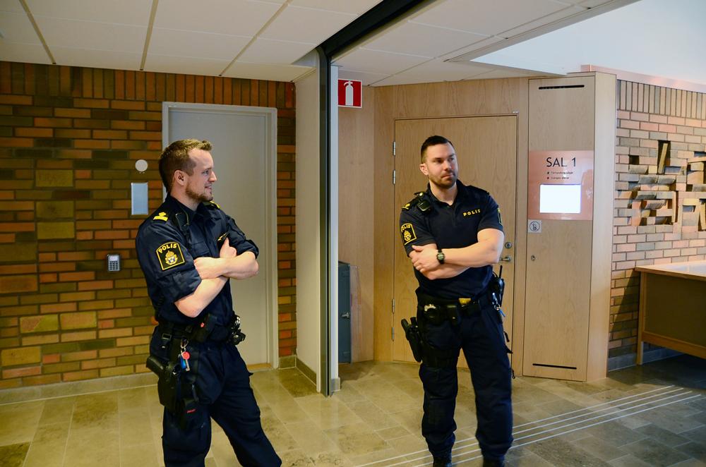 Häktningsförhandingar i Nyköping mot den misstänkte för inblandning i expolosionen i Nyköping