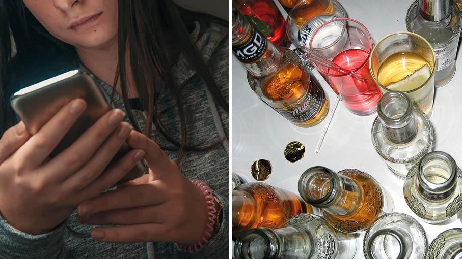 28 procent av de unga i Sverige har sett erbjudanden om att köpa alkohol från privatperson via olika sociala medier. Och att det är de yngsta som köper alkoholen, skriver Systembolaget, Polismyndigheten och Tullverket.