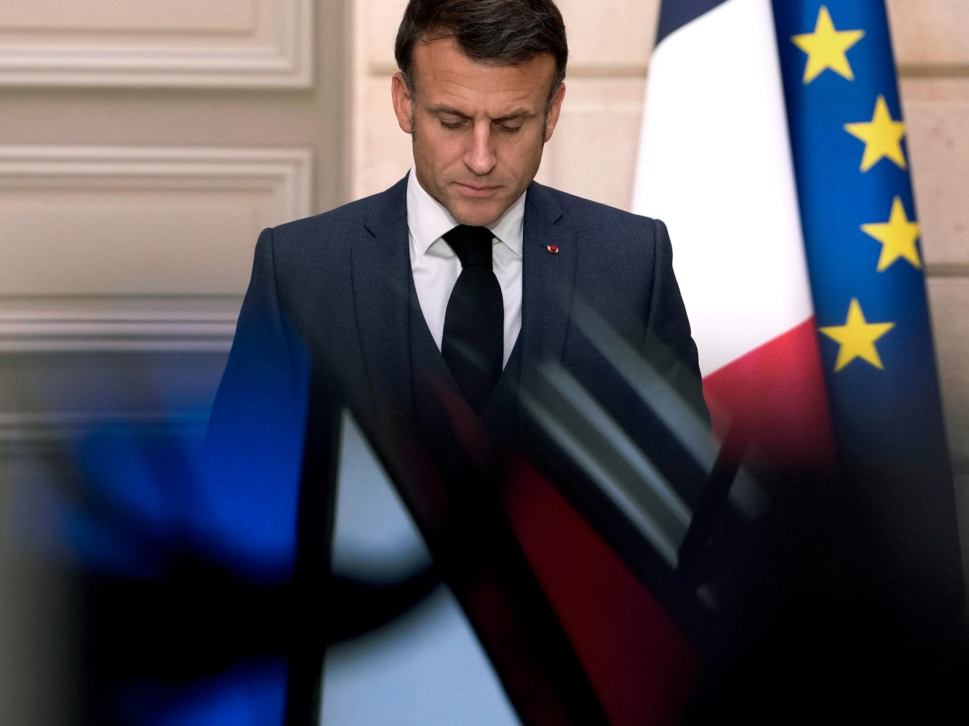 Macron varnar: Nationalister som bankrånare i EU