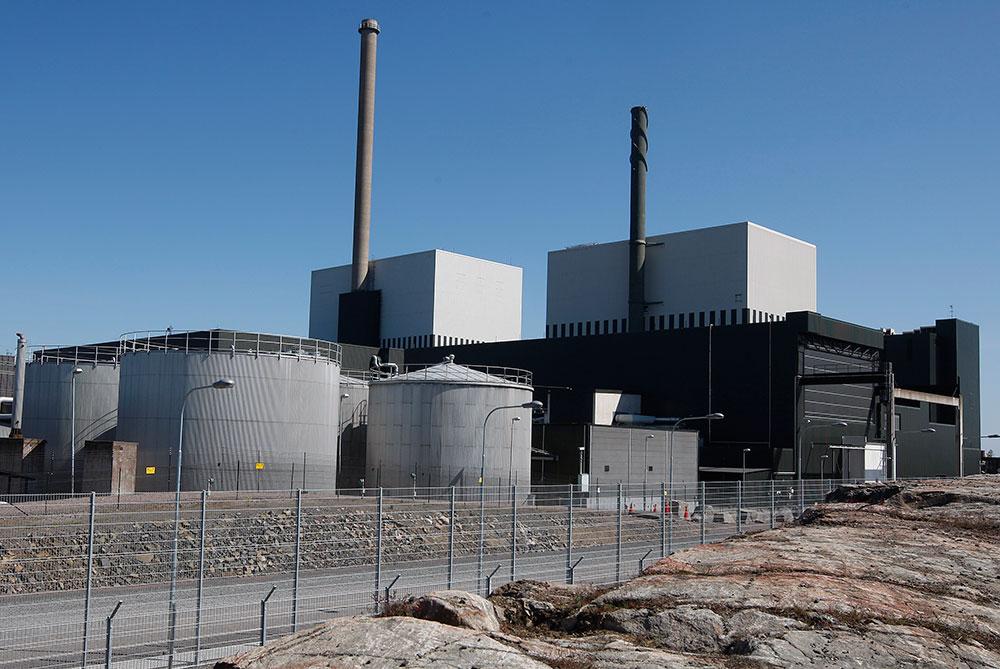 Oskarshamns kärnkraftverk.