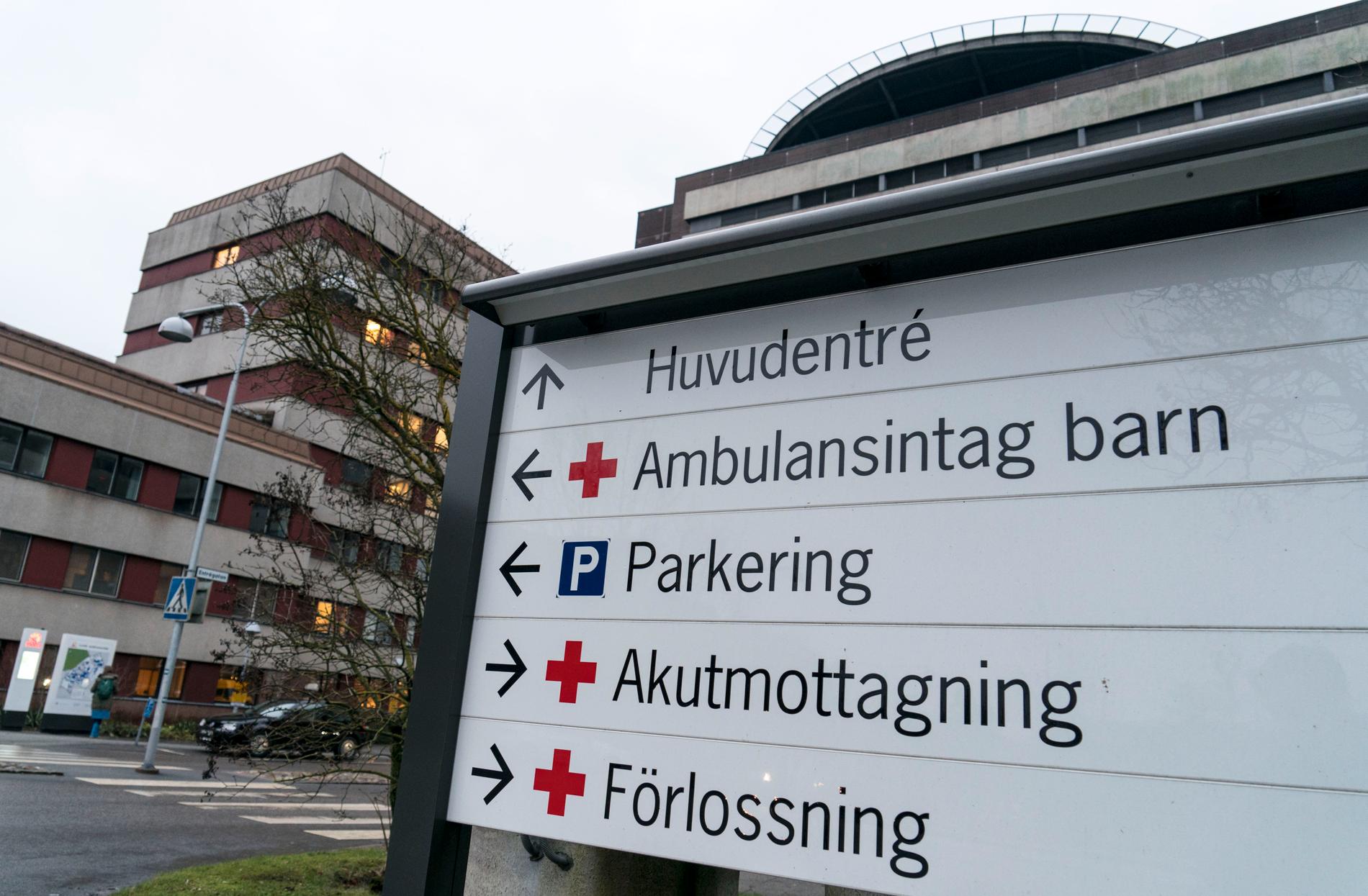 Mannen försvann från Lunds universitetssjukhus.