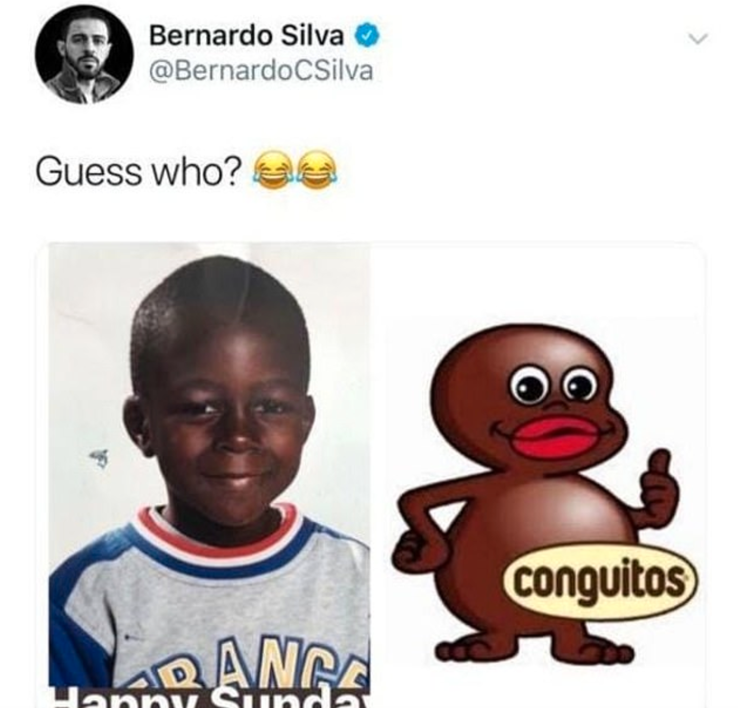 Bernardo Silvas tweet om Benjamin Mendy