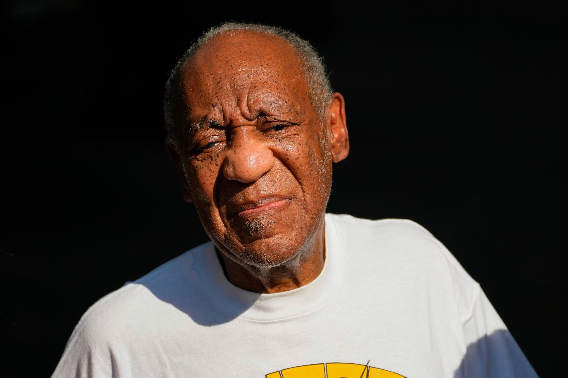 Bill Cosby släpptes från fängelset den 30 juni efter att Pennsylvanias högsta domstol upphävt hans sexbrottsdom. Arkivbild.