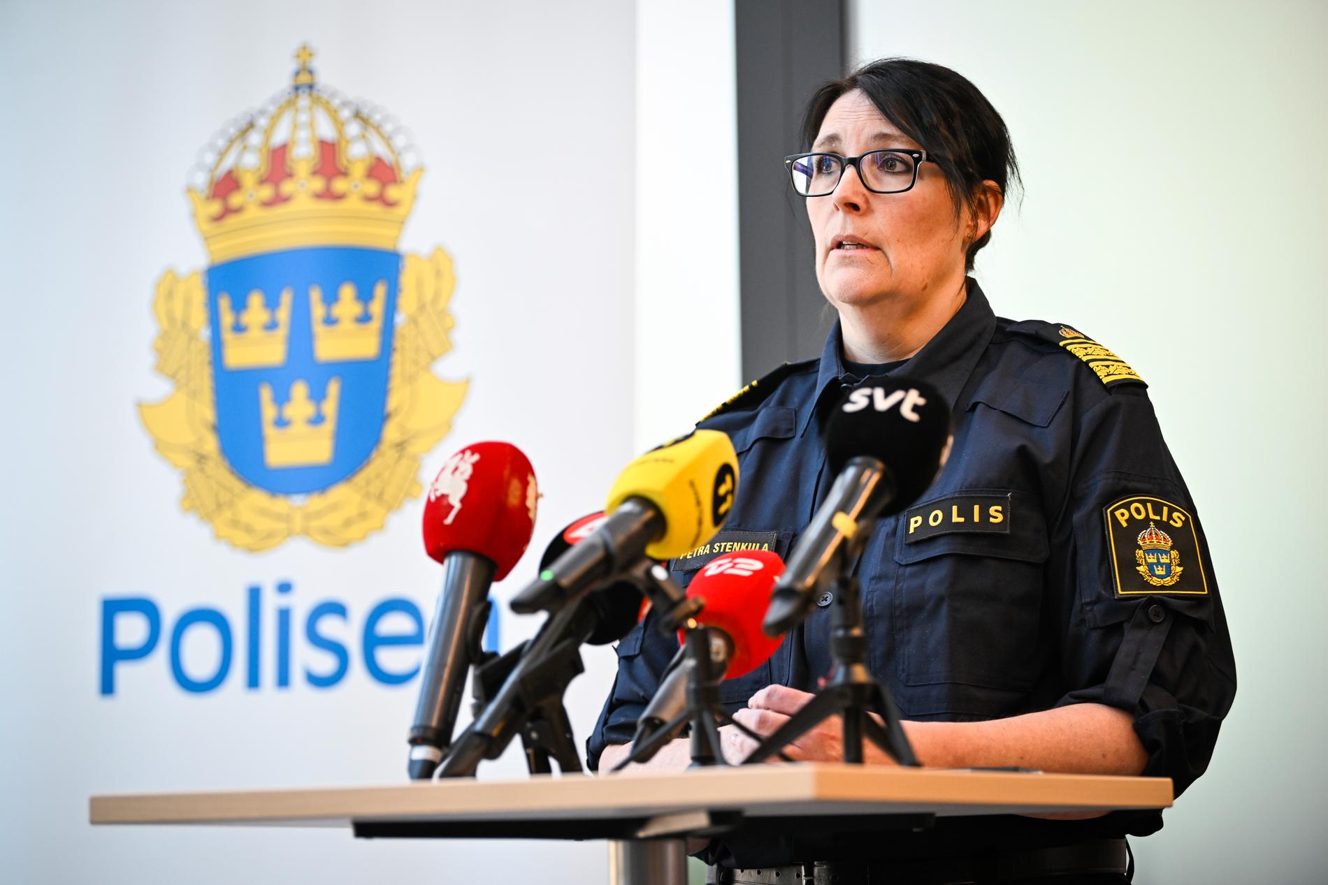 Petra Stenkula, polisområdeschef Malmö.