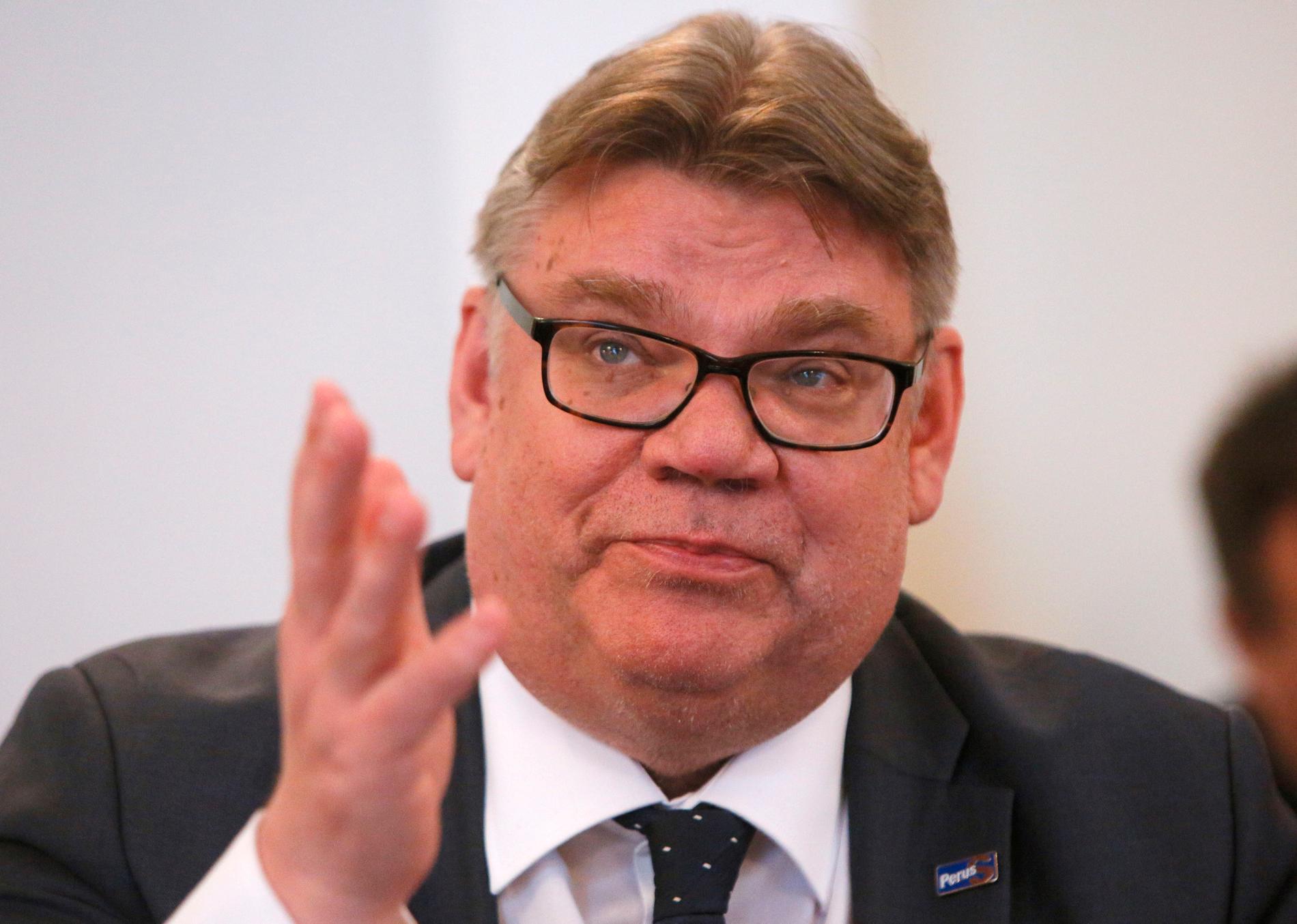 Finlands utrikesminister Timo Soini. Arkivbild.