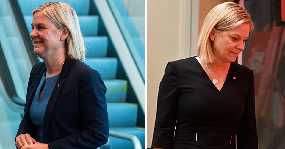 På samma dag kan Magdalena Andersson både bli vald till ny statsminister – och få sin budget nedröstad. Bilden är ett montage.