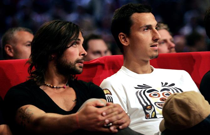 I maj 2006 var Zlatan i Stockholm. Han passade då på att se en K1-gala tillsammans med polaren Alexander Östlund.