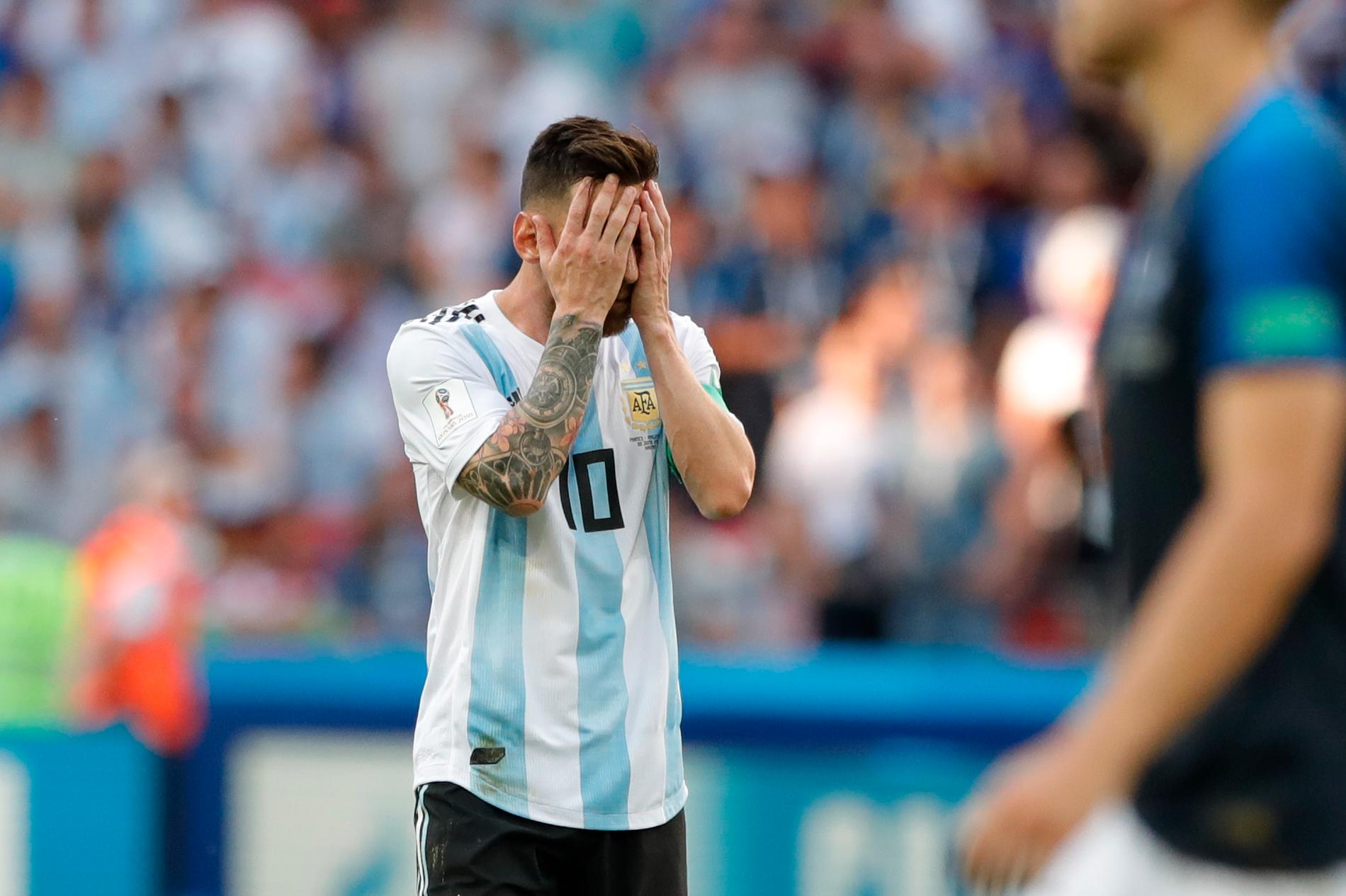VM blev ingen höjdare för Messi.
