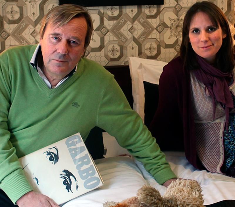 Kurt Östlundh och hans dotter Lina har skapat ett Garborum på sitt hotell Kung Carl.