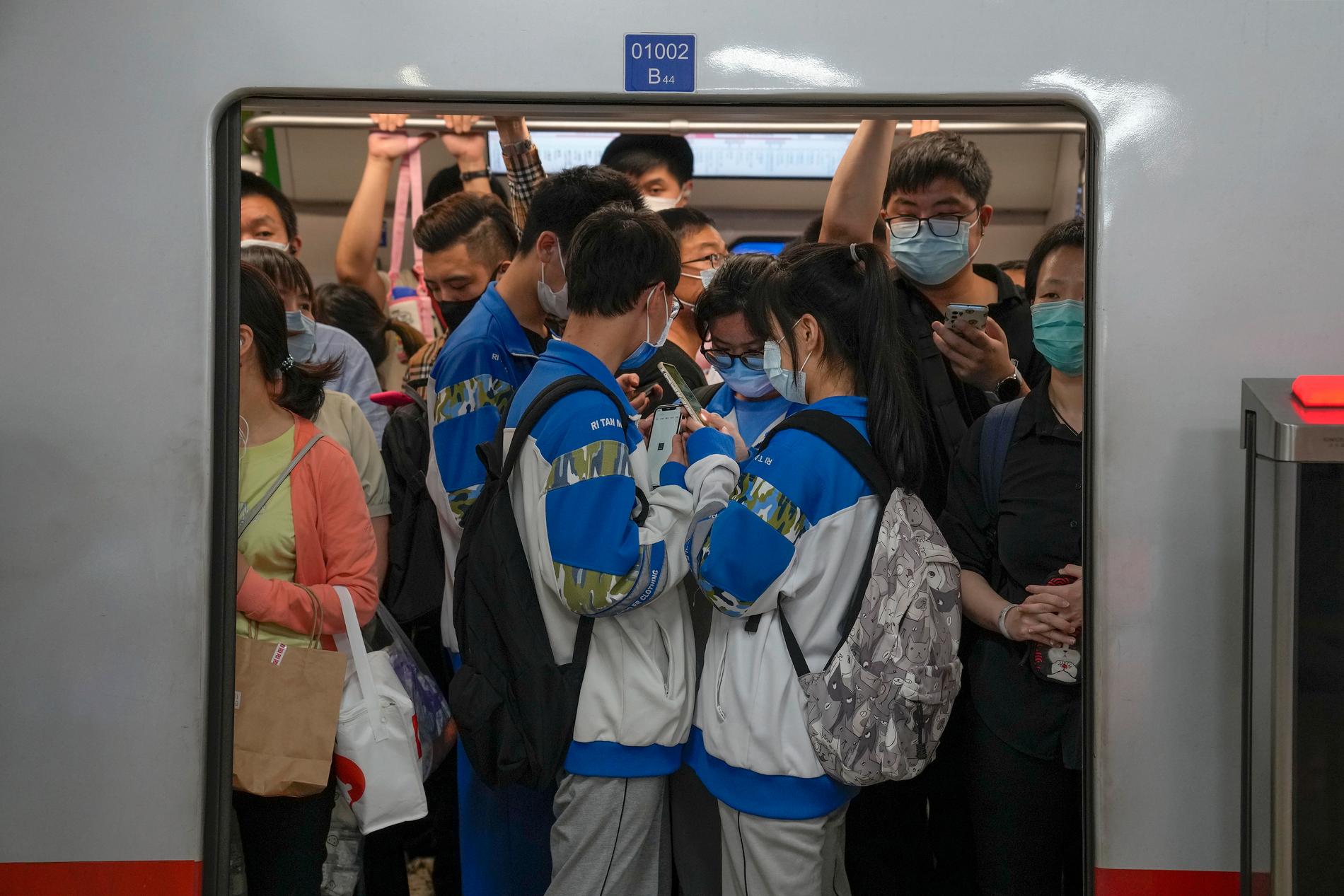 Kinesiska ungdomars skärmtid väntas begränsas kraftigt efter ett myndighetsbeslut. Arkivbild.