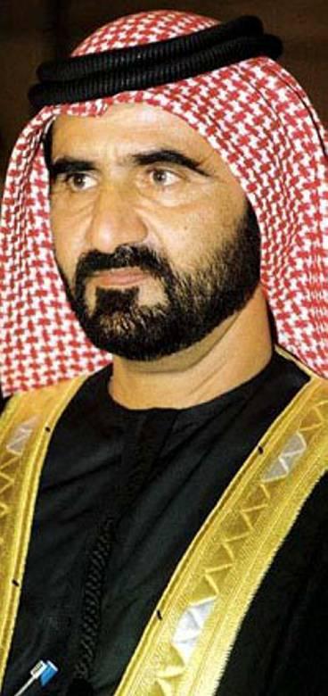 Shejk Mohammed bin Rashid Al Maktoum - har inga problem att punga ut med 300 miljarder.