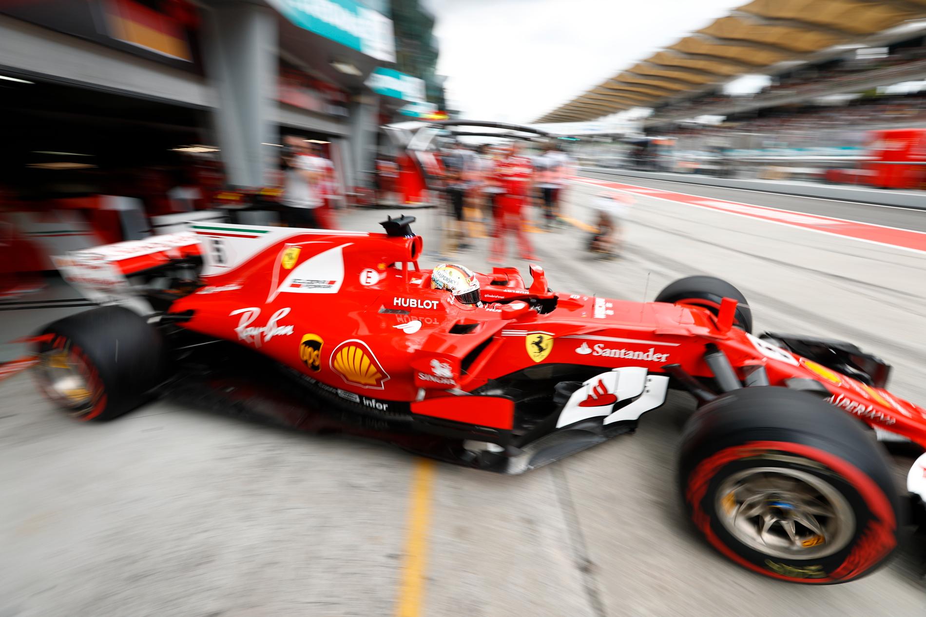 Kvalmiss av Sebastian Vettel i Malaysias GP