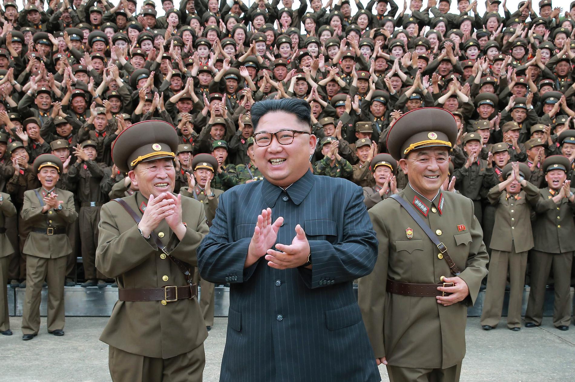 Nordkoreas diktator Kim Jong-Un. 