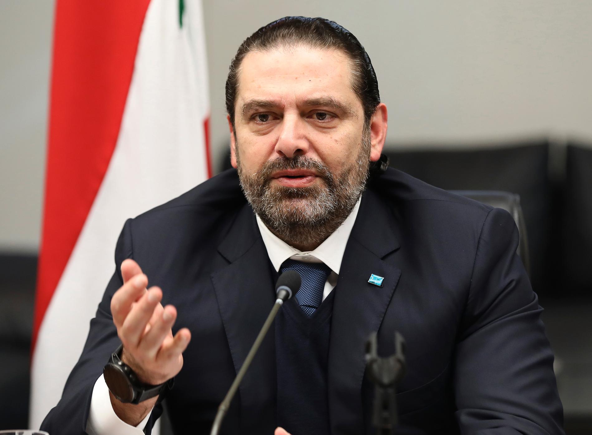 Saad al-Hariri tvingades bort från premiärministerposten i Libanon i slutet av oktober.
