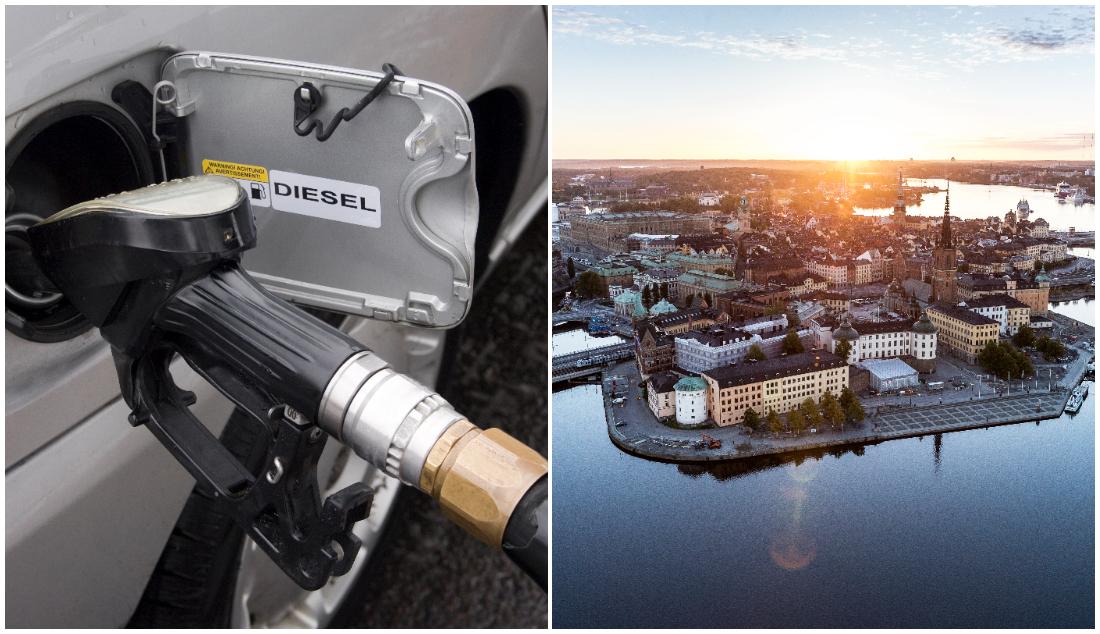 I Stockholm kan snart dieselbilar portas.