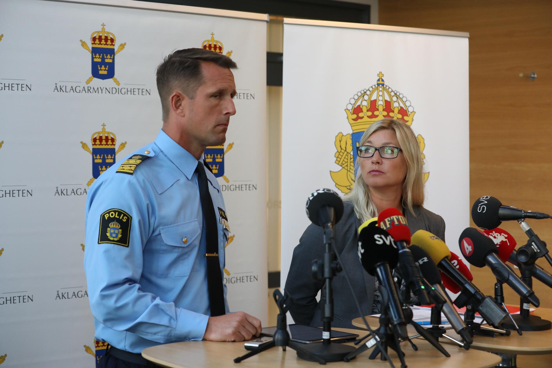 Polisen håller pressträff om det mordet på kvinnan i Malmö.