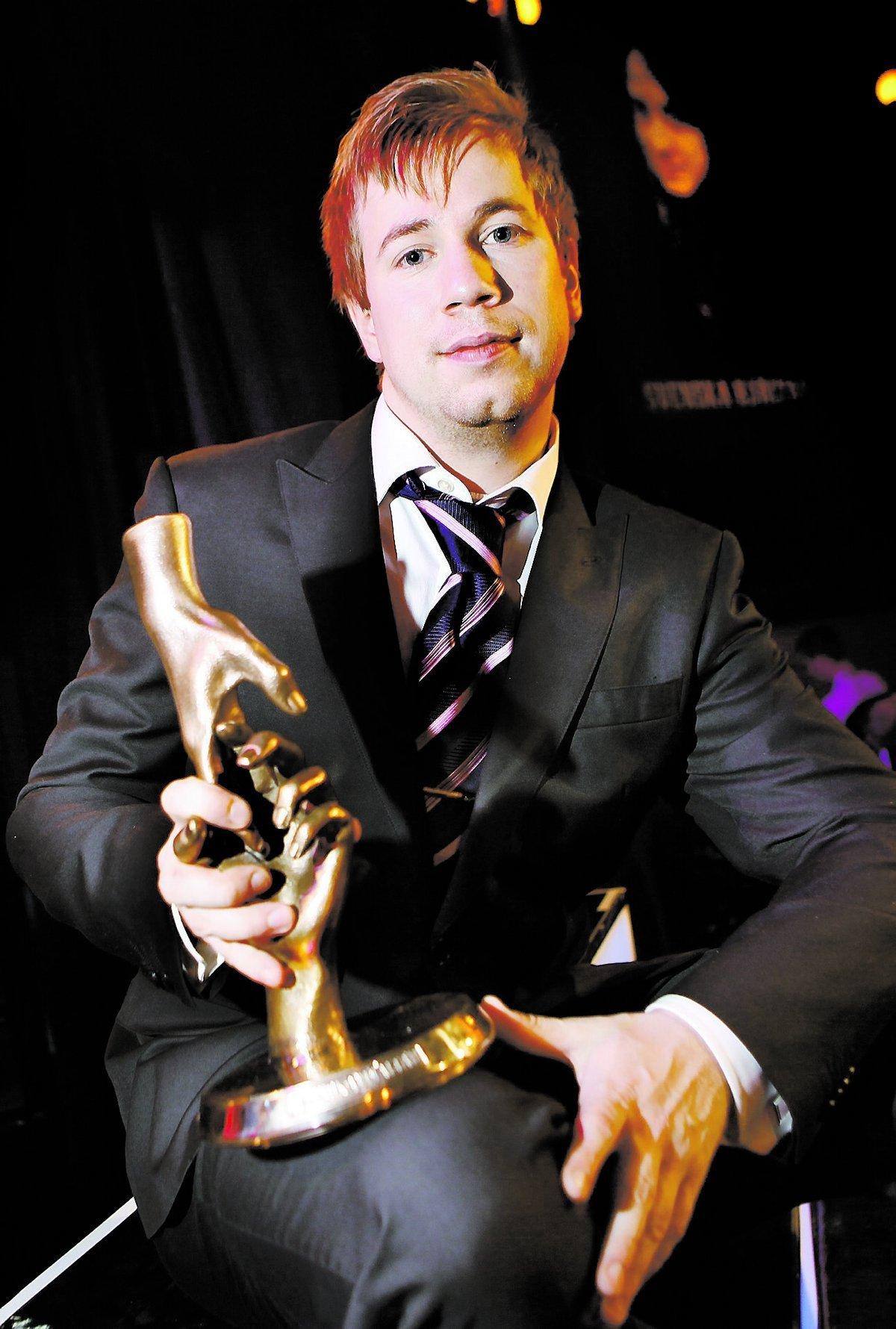 Tobias Andersson fick priset Årets Medborgare.