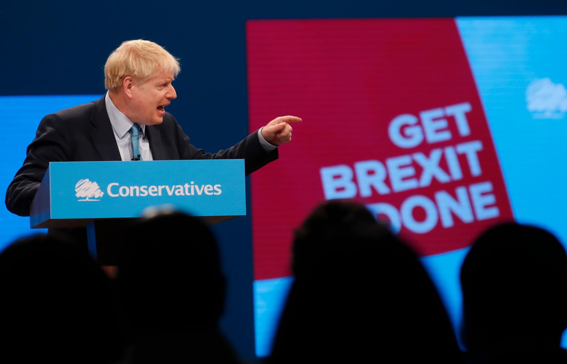 Storbritanniens premiärminister Boris Johnson lovar att Storbritannien kommer att lämna EU den 31 oktober.