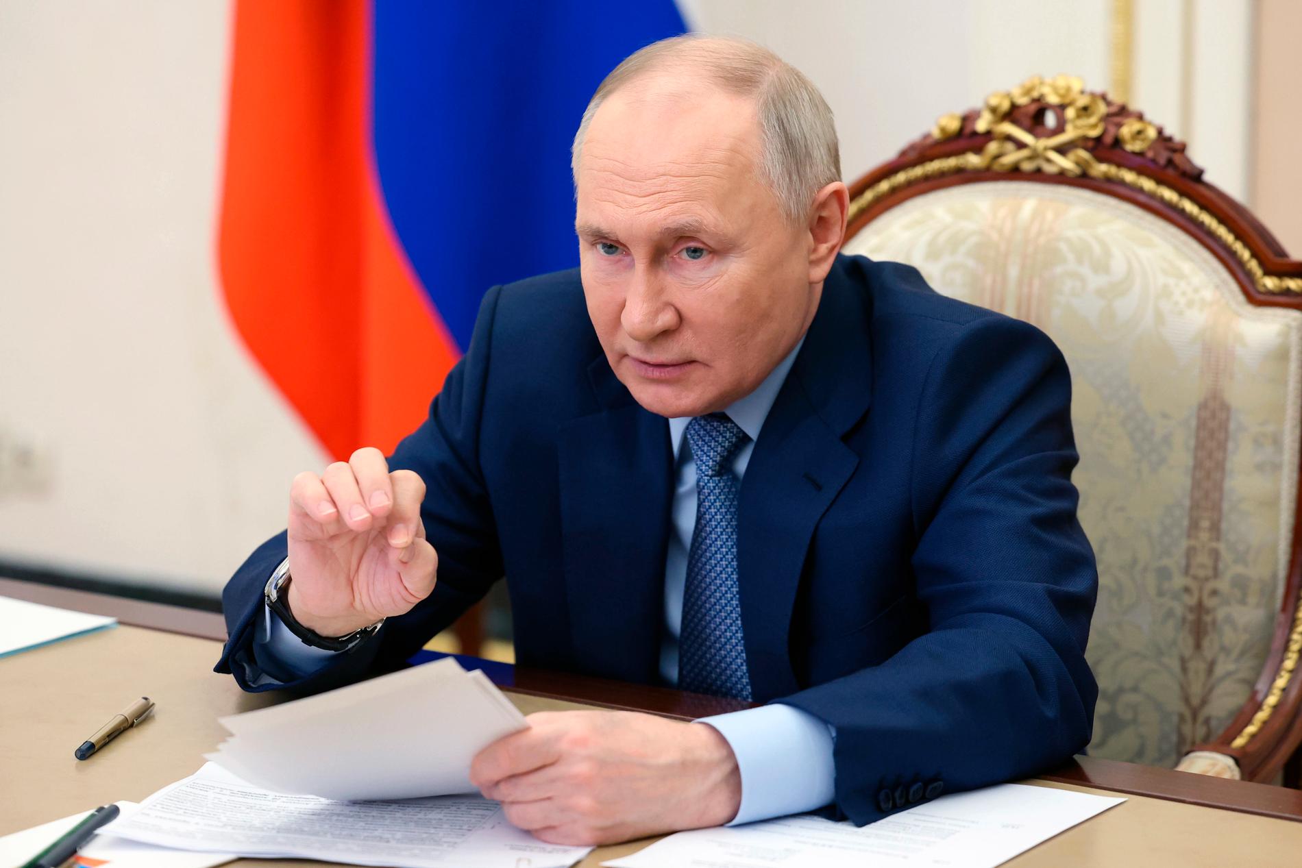 Ryska presidenten Vladimir Putin.