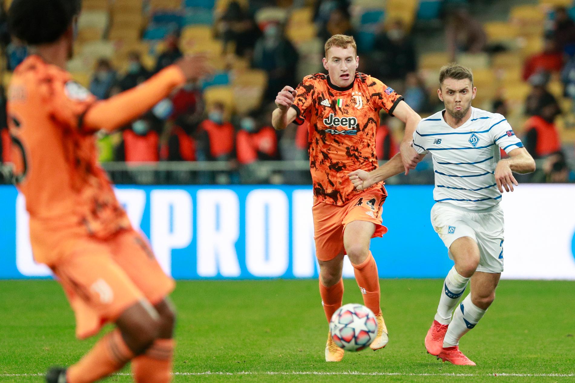 Dejan Kulusevski låg bakom ledningsmålet borta mot Dynamo Kiev.