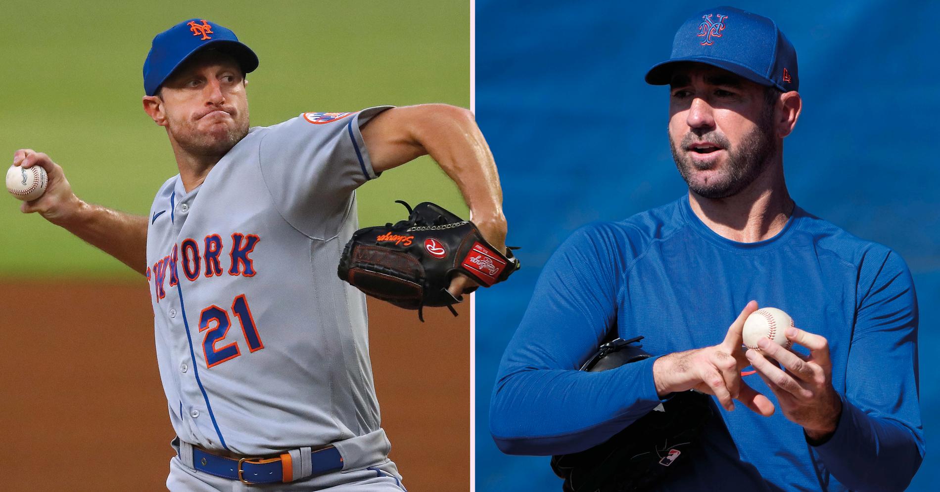 Mets-duon Max Scherzer och Justin Verlander drar in mest i hela MLB.