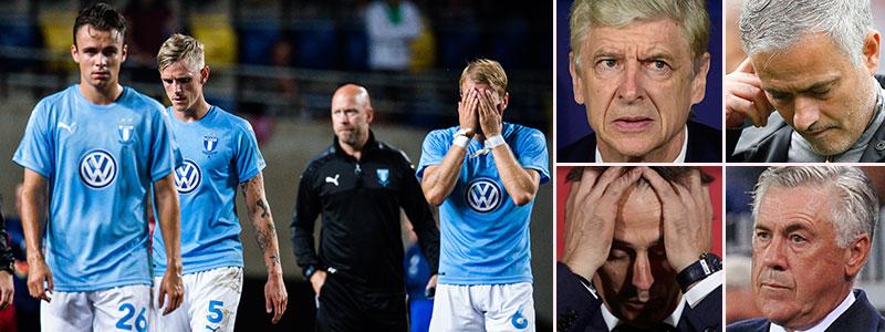 Malmö FF åkte ur CL-kvalet på bortamål mot Vidi. Flera av Europas stora tränare vill nu ändra bortamålsregeln. 