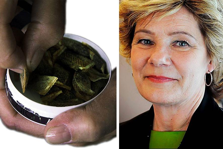Snusministern Maria Larsson (KD) har åkt ner till Luxemburg över midsommar för att ta strid för ett fortsatt undantag för svenska snusare.