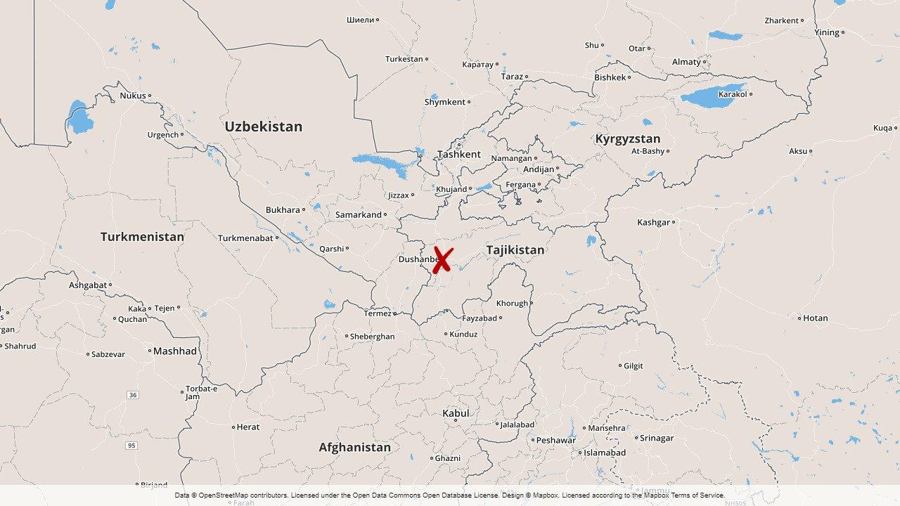 Tre fängelsevakter och 29 fångar är döda efter ett upplopp i Tadzjikistan.