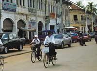 Kambodjas näst största stad, Battambang.