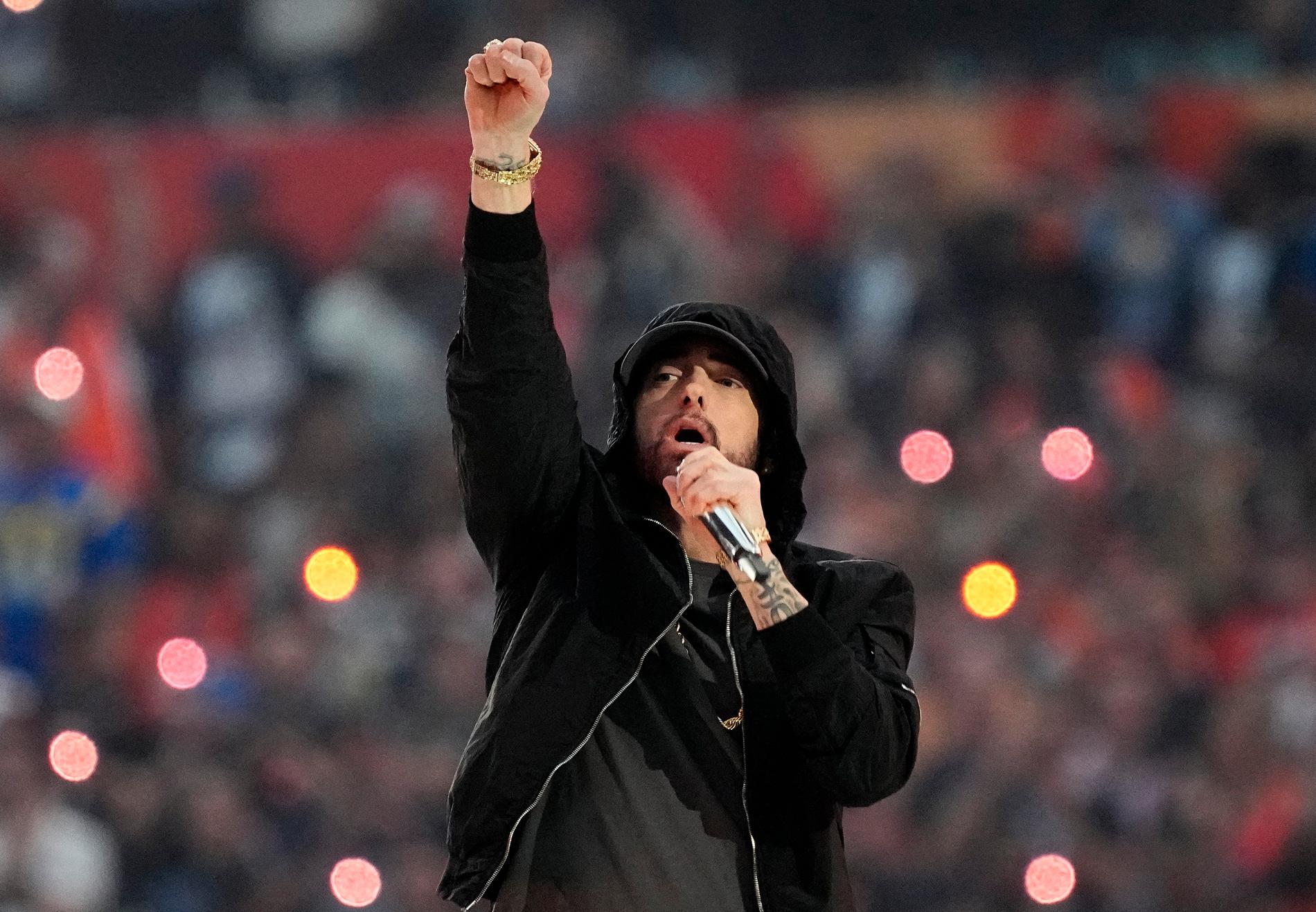 Eminem ger ut ny musik. Arkivbild.