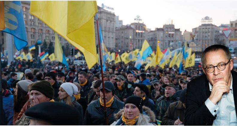 ”Det är för att undvika ett förödande intellektuellt förräderi som Schlögel anmodar oss, och sig själv, att åtminstone se en del av ”förtvivlan och kraften i ett land som håller stånd”. För att känna för Ukraina måste man först känna till Ukraina”, skriver Fredrik Persson-Lahusen om den uppdaterade utgåvan av ”Dilemmat i Kiev”.
