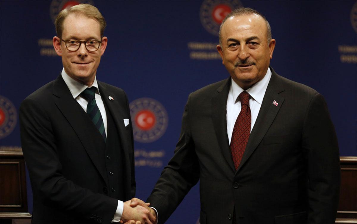 Den 23 december var utrikesminister Tobias Billstrom (M) i Ankara och samtalade med sin turkiska Mevlut Cavusoglu.