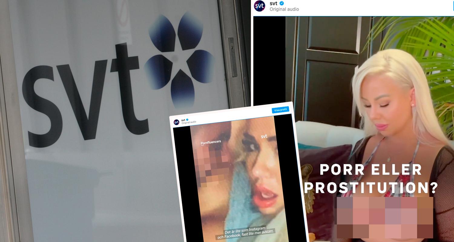 Följare satte morgonkaffet i halsen när SVT lade upp scener ur dokumentären ”Pornfluencers” på sin Instagram.