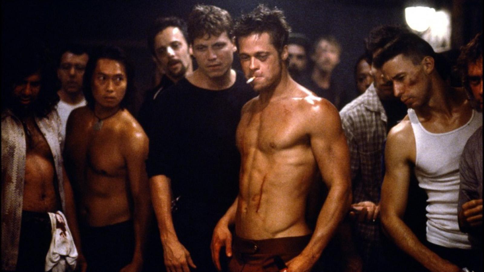 Brad Pitt i ”Fight club”.