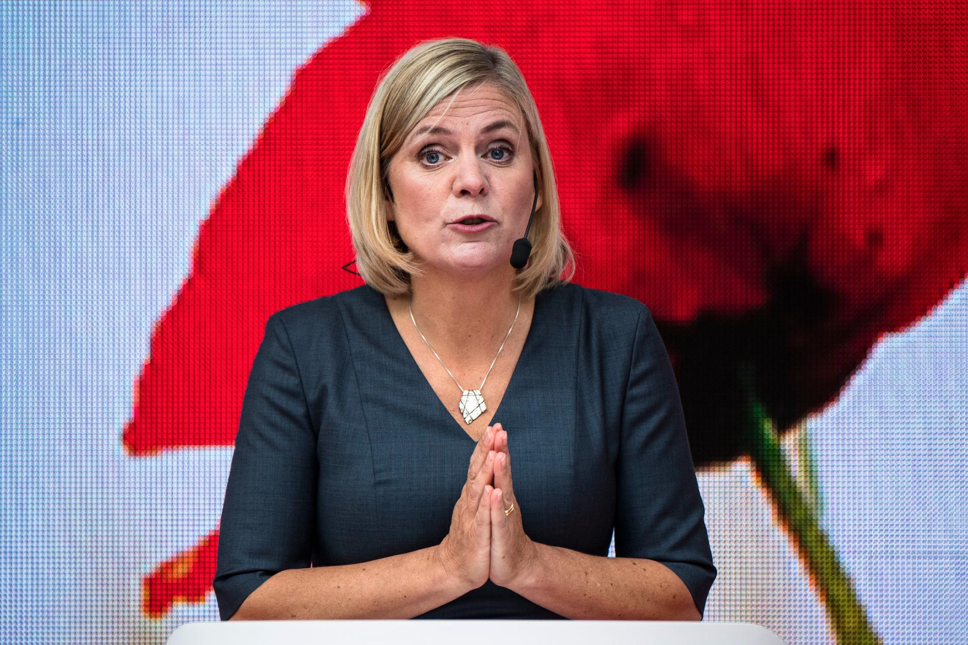 Finansminister Magdalena Andersson (S) vill inte kommentera uppgifterna. 