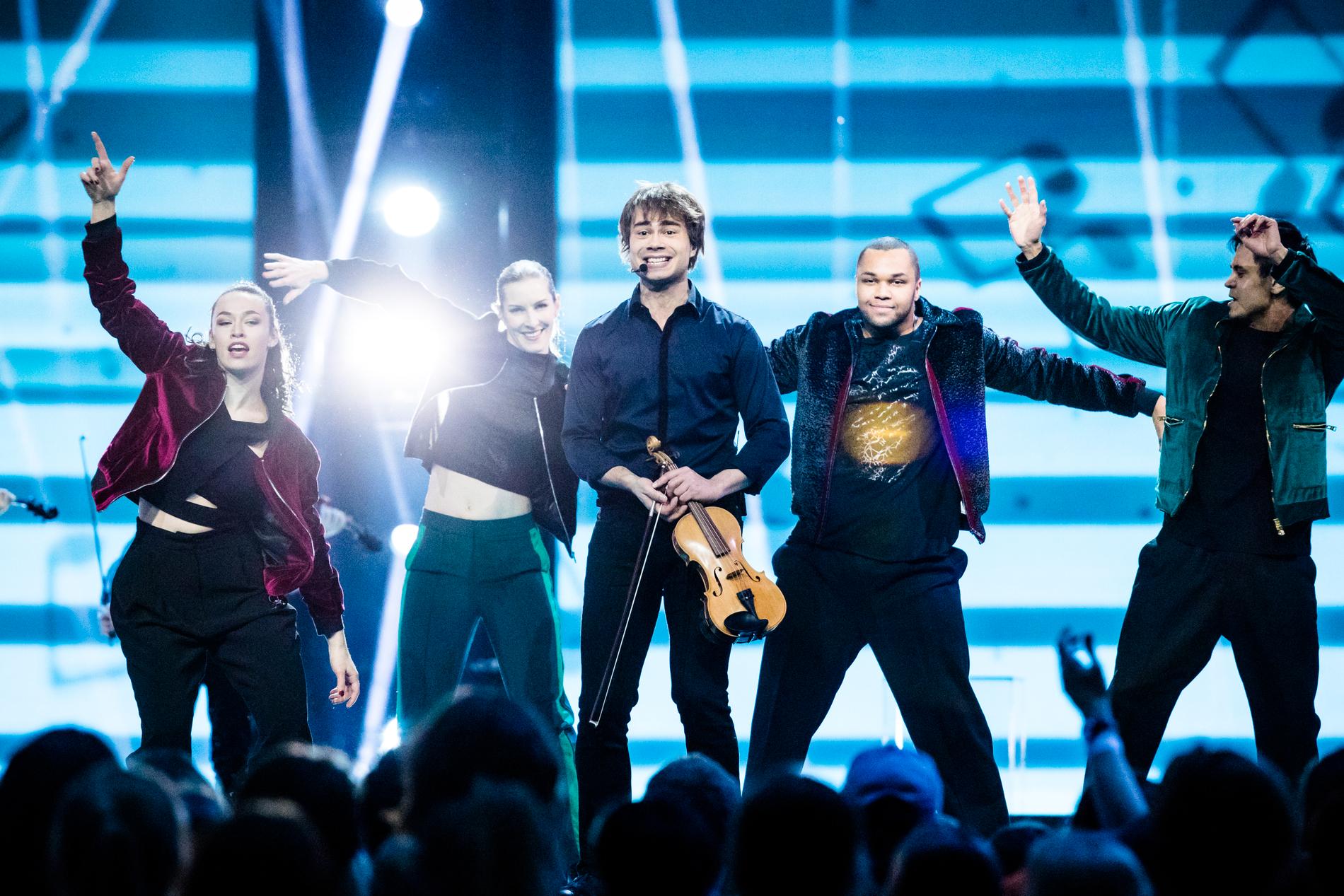 Alexander Rybak vann med låten ”That’s how you write a song”.