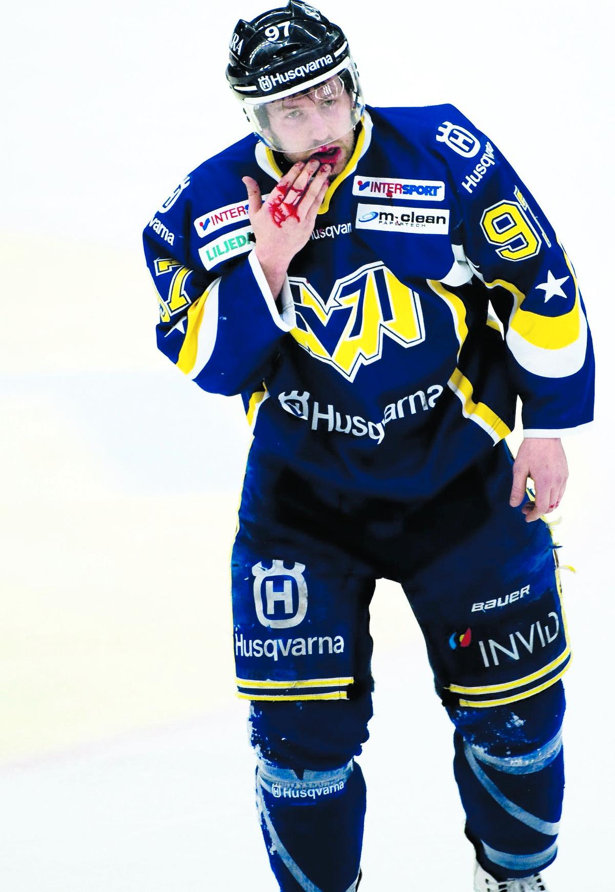 Per Ledin är elitseriens fegaste spelare enligt Sportbladets spelarenkät.