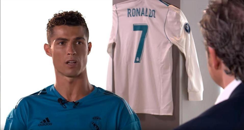 Ronaldo i tv-programmet ”Jugones”