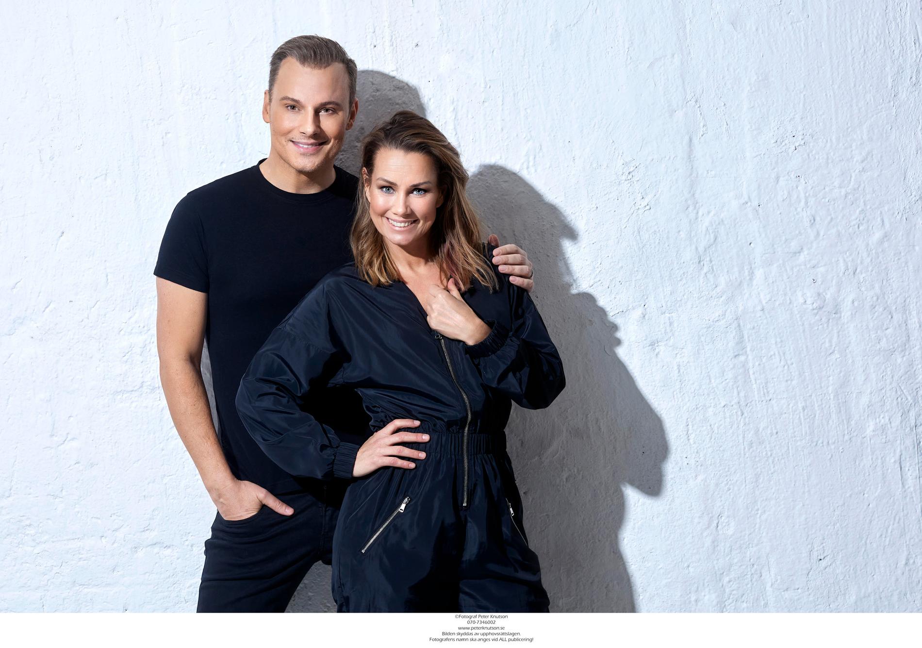 Magnus Carlsson och Linda Bengtzing ska turnera med sin gemensamma show.