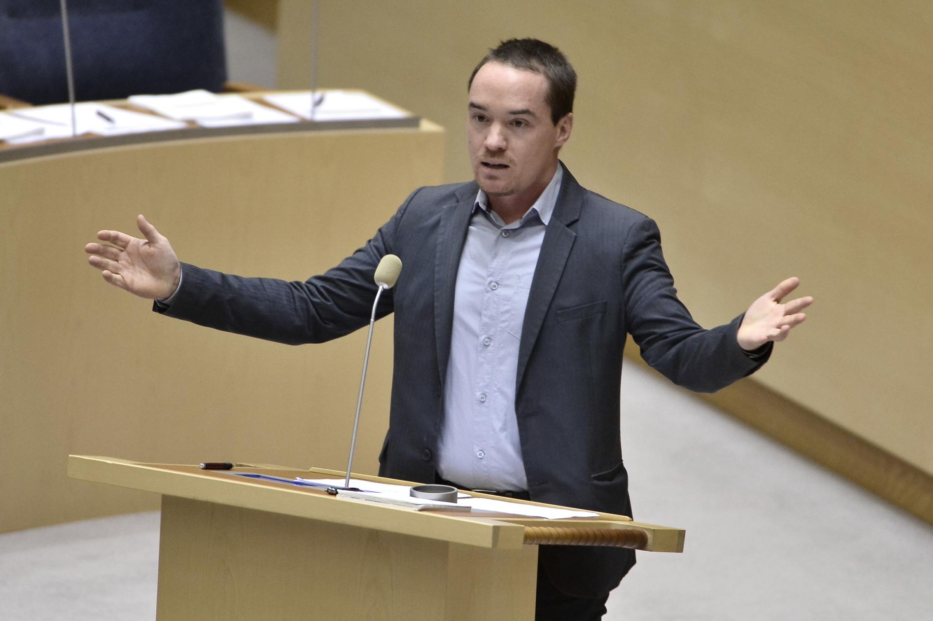 SVT ska betala ersättning till den tidigare SD-riksdagsmannen Kent Ekeroth. Arkivbild.