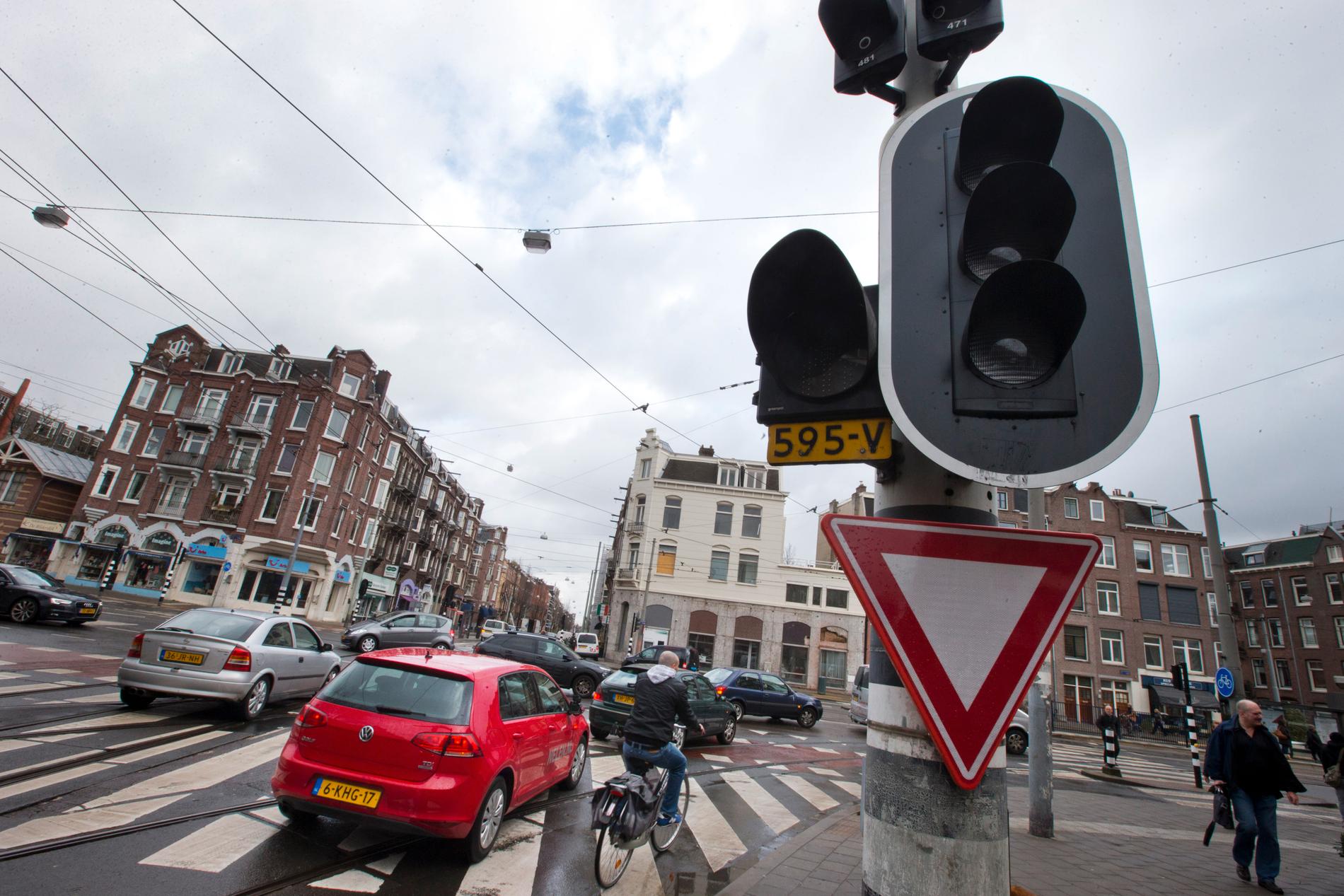 Amsterdam kommer att förbjuda bränsledrivna bilar år 2030. Arkivbild.